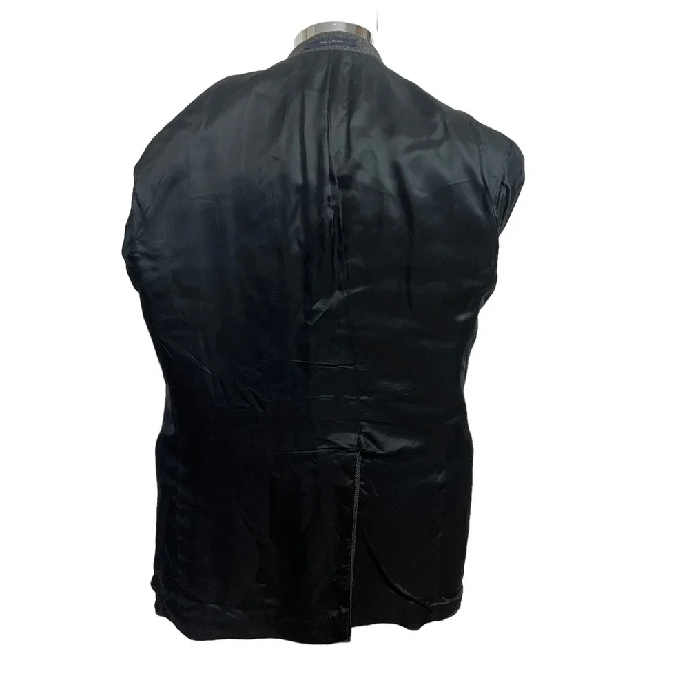 Vintage Ralph Lauren Chaps Herringbone Tweed‎ Blazer Mens 42 Woven in Canada